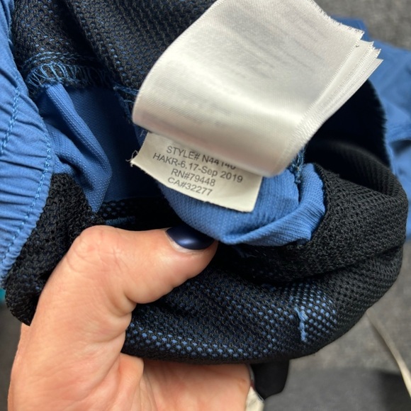 MARMOT Men’s Blue 7” Athletic Shorts Elastic waist size: Small - Picture 8 of 10